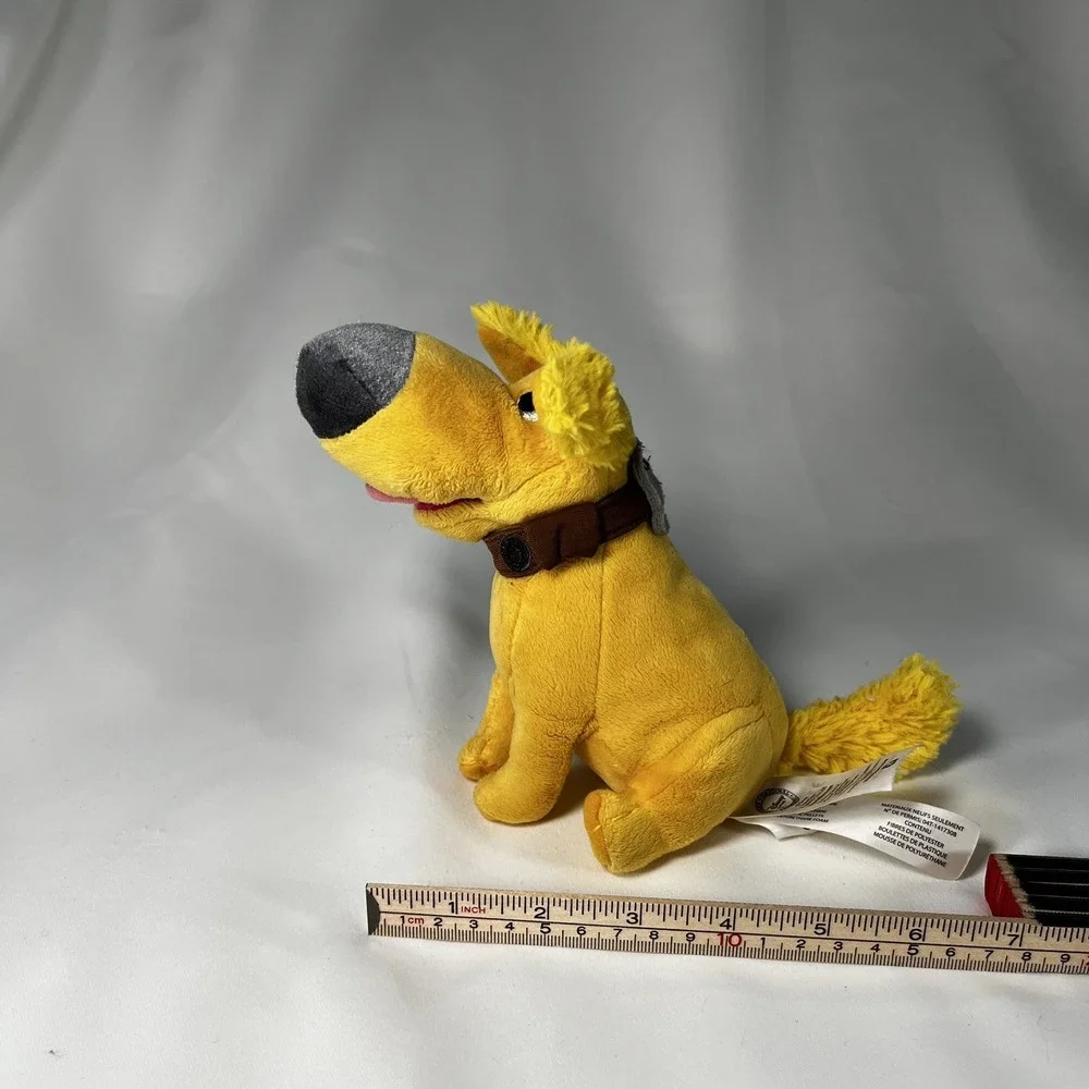 Disney Store Pixar Up Dug The Dog Mini Bean Bag Plush 7 in Vintage